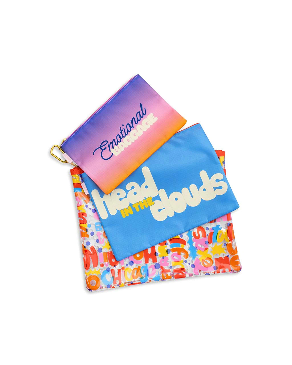 Head in the Clouds Pouch Set-510 General Gifts-Simply Stylish Boutique-Simply Stylish Boutique | Women’s & Kid’s Fashion | Paducah, KY