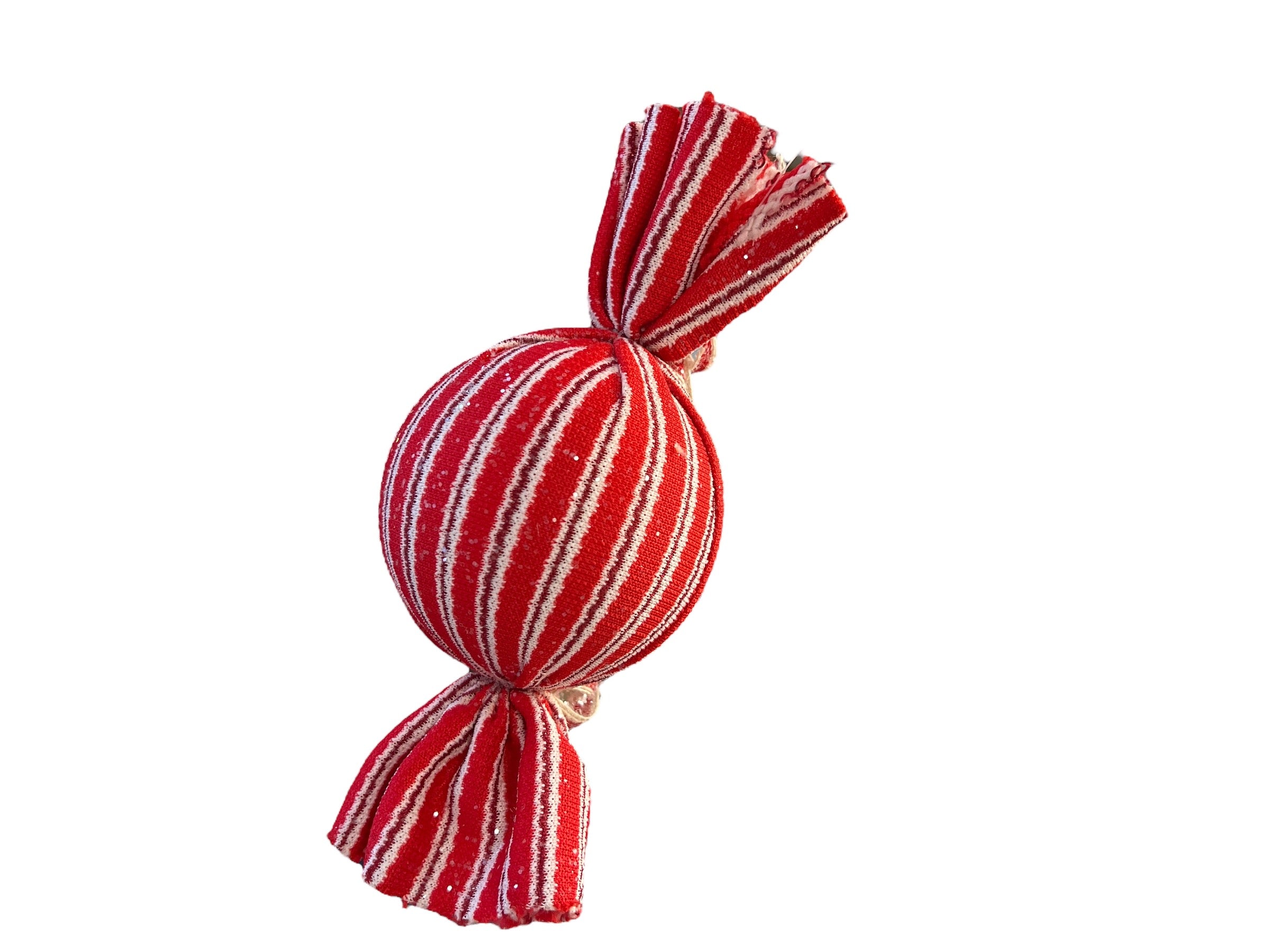 Fabric Peppermint Ornament-540 Holiday/Seasonal-regency international-Simply Stylish Boutique | Women’s & Kid’s Fashion | Paducah, KY