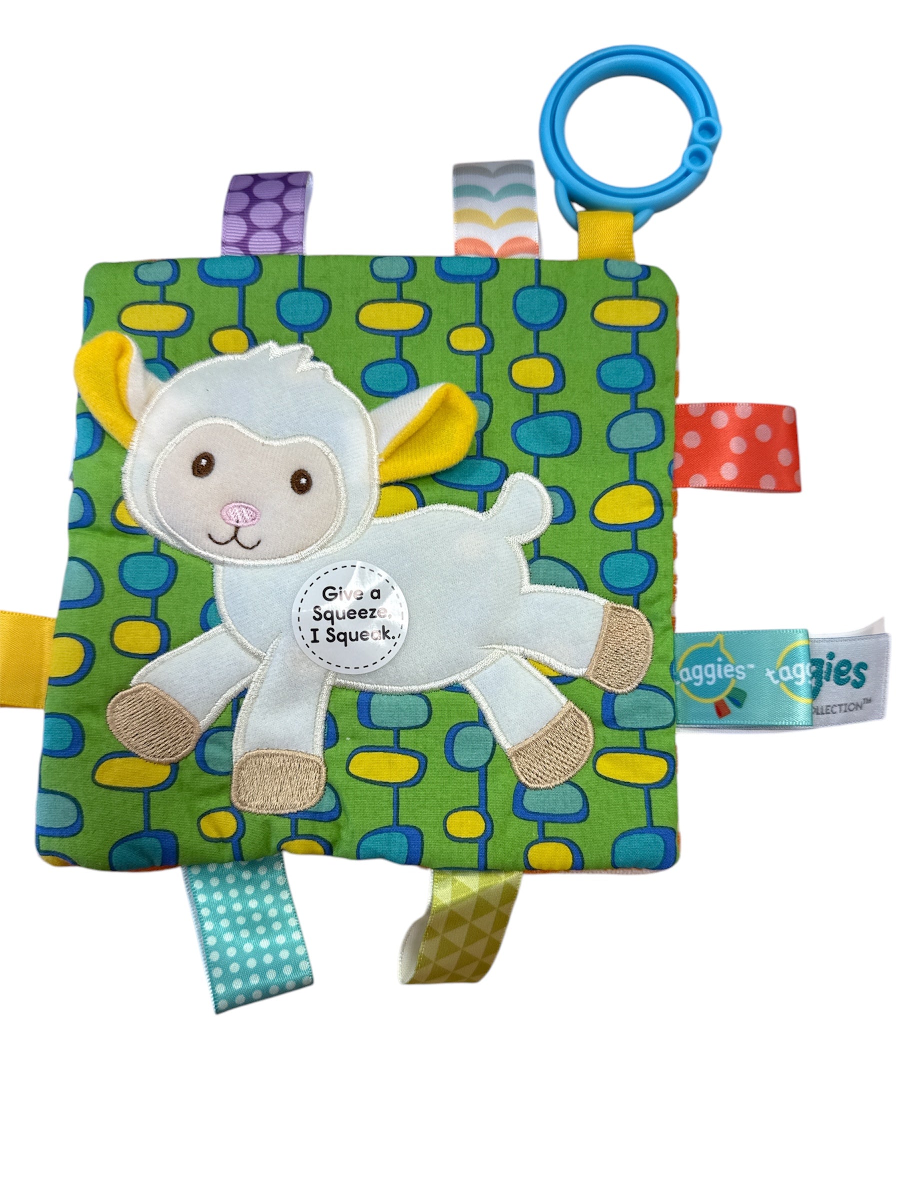 Crinkle Me Sherbet Lamb-520 Baby & Kids Gifts-Simply Stylish Boutique-Simply Stylish Boutique | Women’s & Kid’s Fashion | Paducah, KY