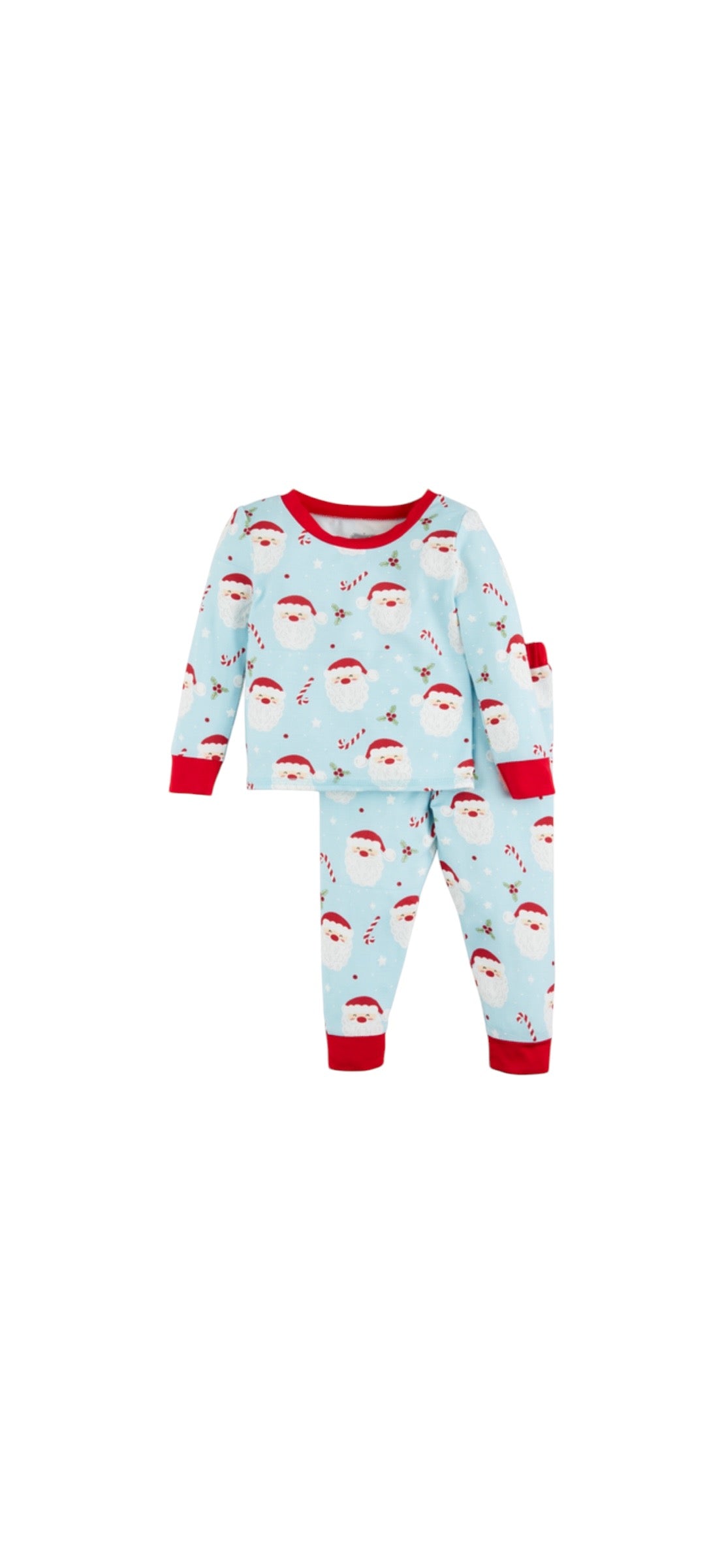 Glow in the Dark Santa Pajamas-520 Baby & Kids Gifts-mud pie-Simply Stylish Boutique | Women’s & Kid’s Fashion | Paducah, KY