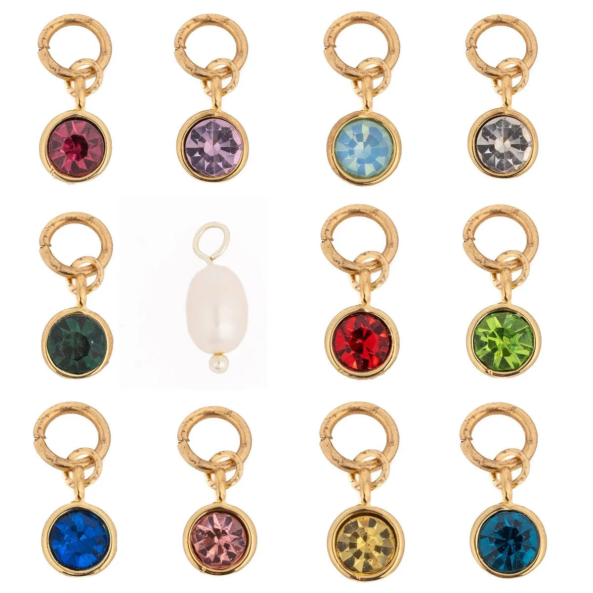 Thea Charm Bar - Birthstone Charms-410 Jewelry-Simply Stylish Boutique-Simply Stylish Boutique | Women’s & Kid’s Fashion | Paducah, KY