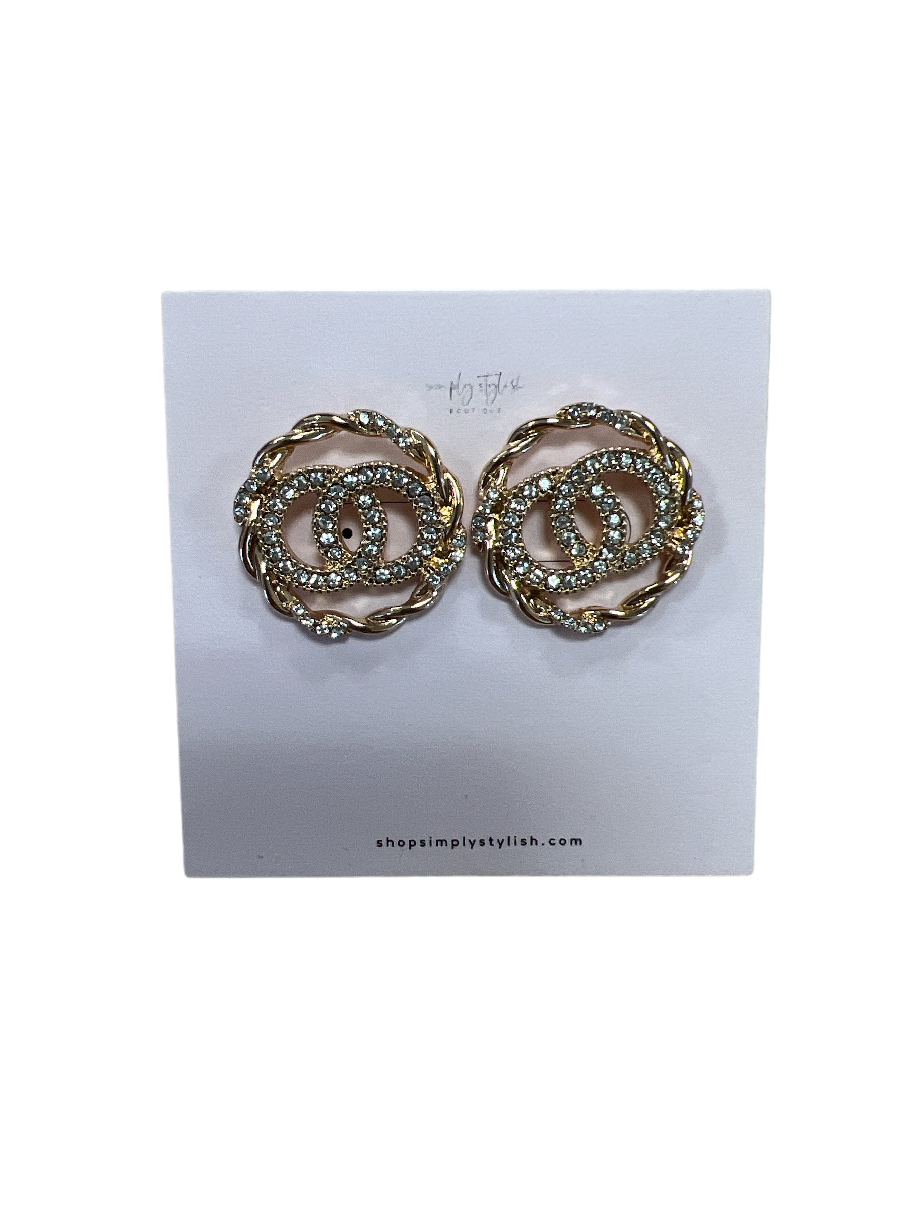 Round Knot Stud Earrings-410 Jewelry-Simply Stylish Boutique-Simply Stylish Boutique | Women’s & Kid’s Fashion | Paducah, KY