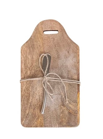 WoodBoard with Knife-510 General Gifts-Creativeco-op-Simply Stylish Boutique | Women’s & Kid’s Fashion | Paducah, KY