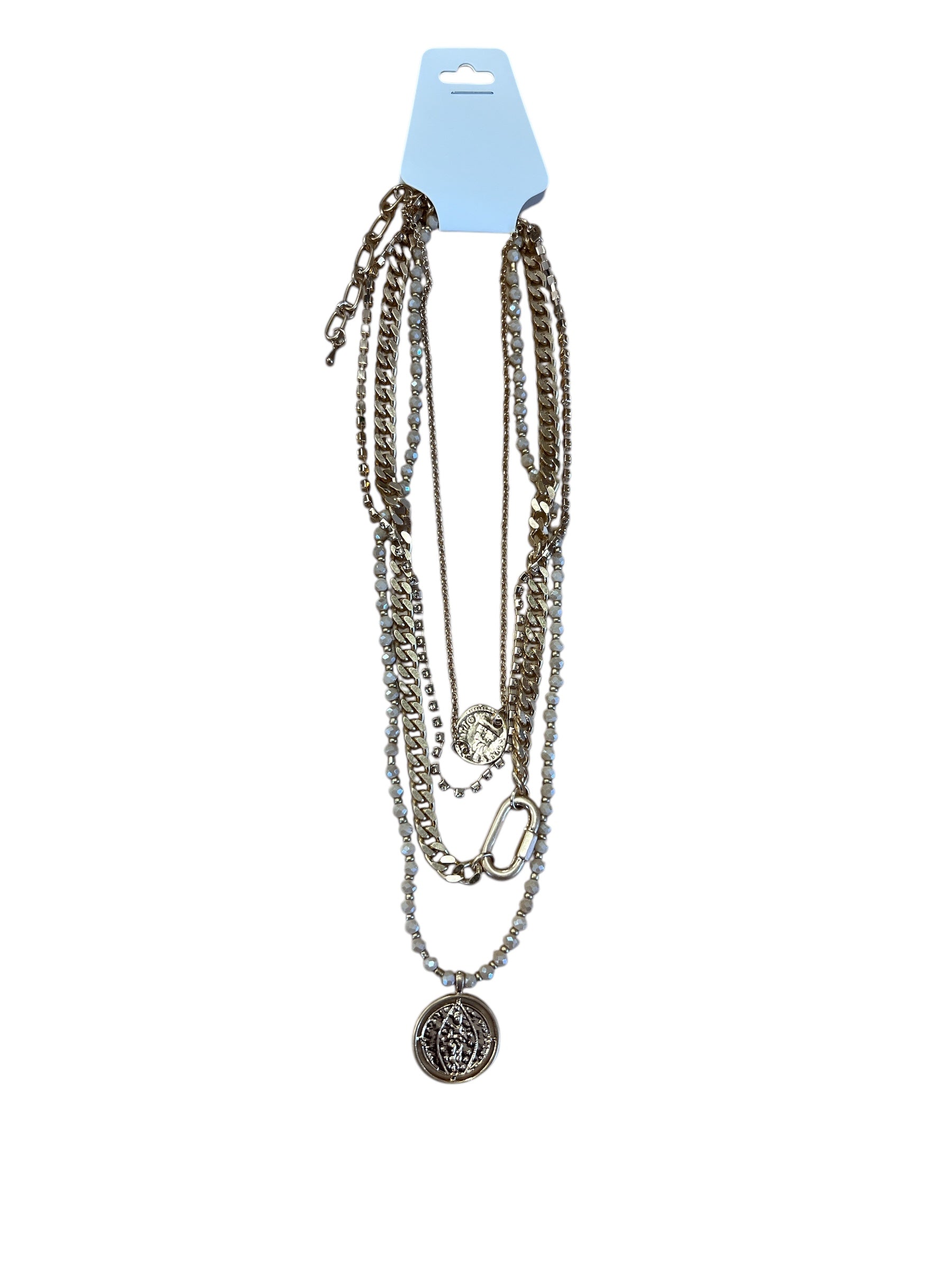 Gold Coin Multi Chain-410 Jewelry-Simply Stylish Boutique-Simply Stylish Boutique | Women’s & Kid’s Fashion | Paducah, KY