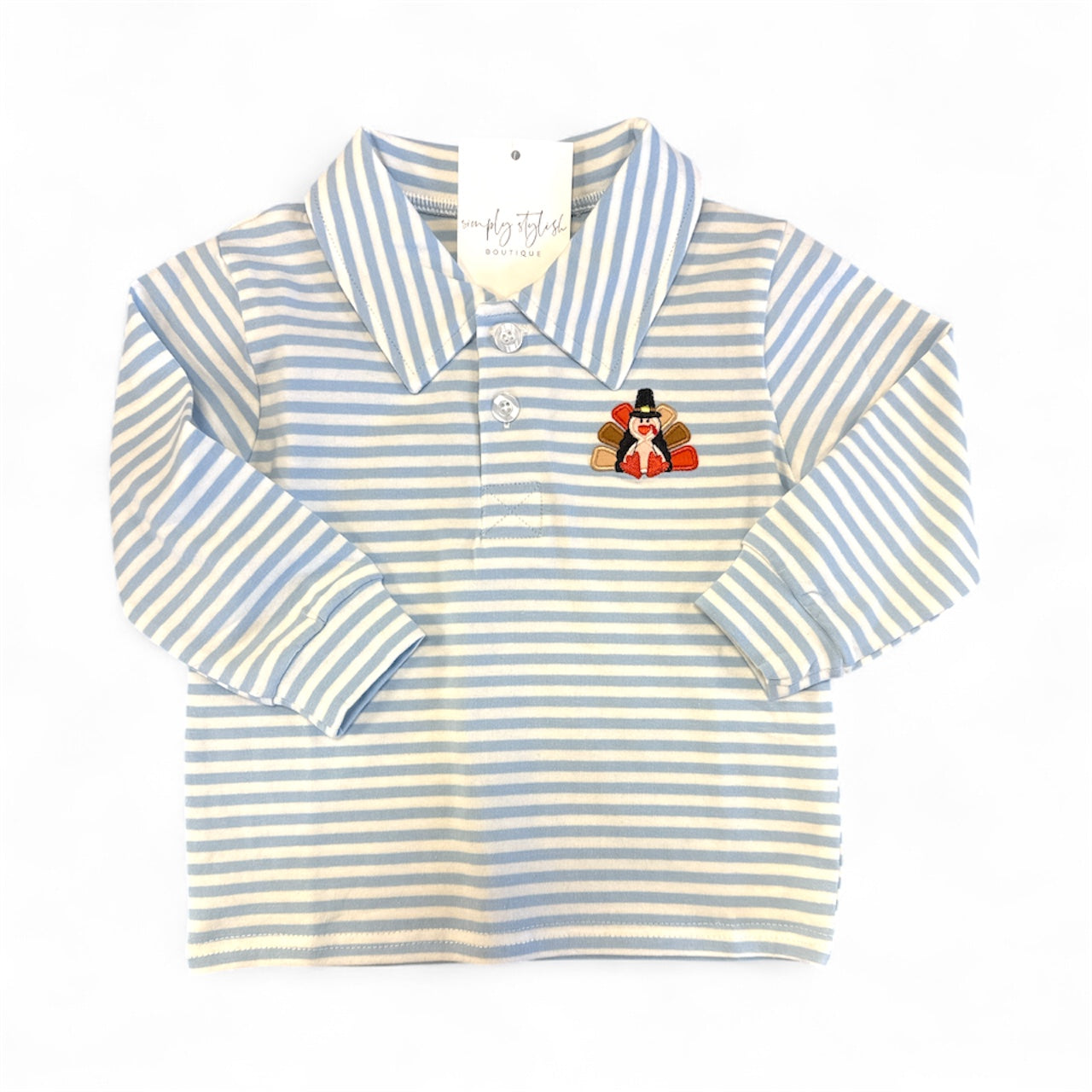 Gobble Gobble Boy Shirt-520 Baby & Kids Gifts-Simply Stylish Boutique-Simply Stylish Boutique | Women’s & Kid’s Fashion | Paducah, KY