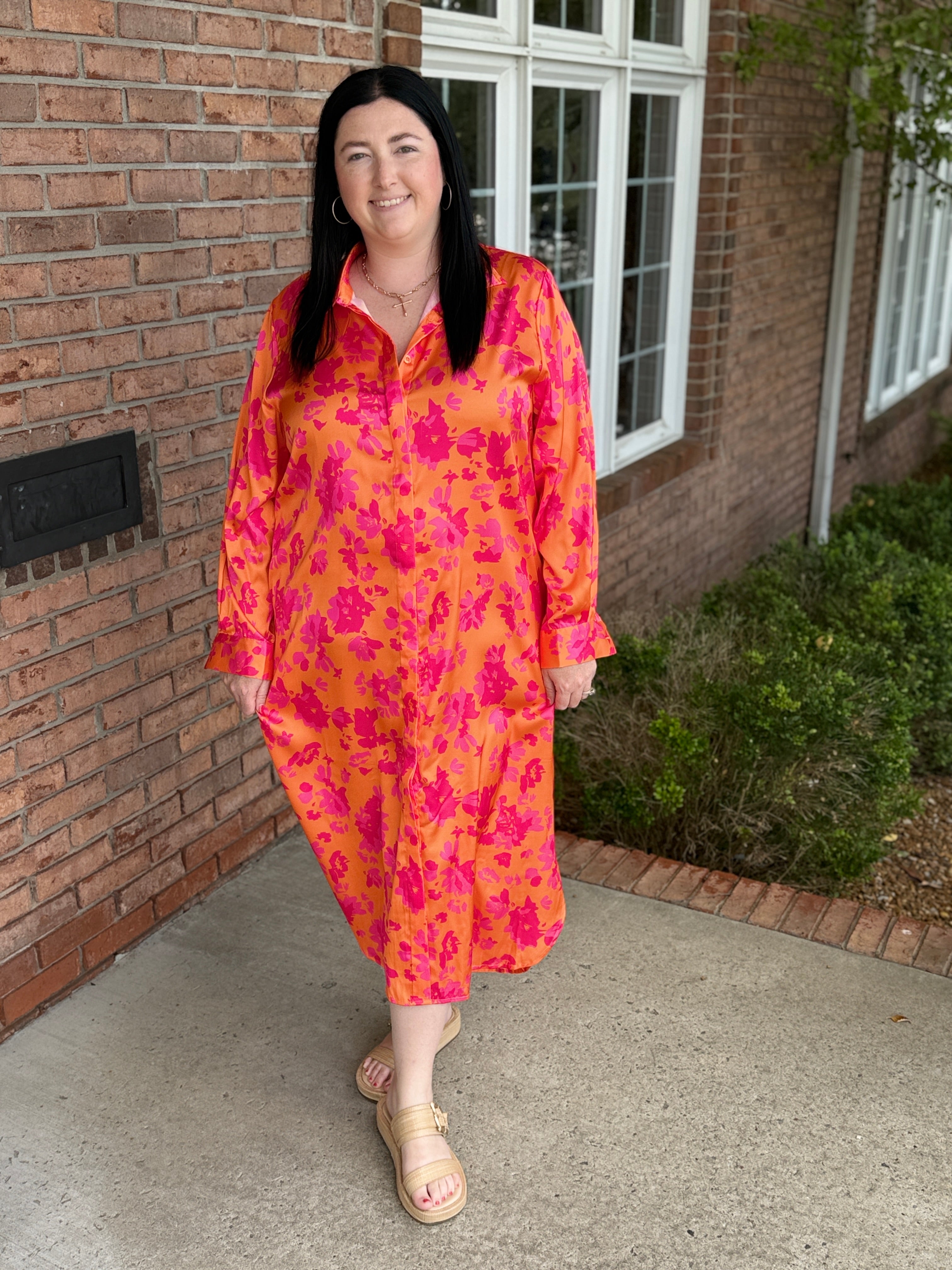 Jace Woven Print Dress-310 Dresses-Simply Stylish Boutique-Simply Stylish Boutique | Women’s & Kid’s Fashion | Paducah, KY