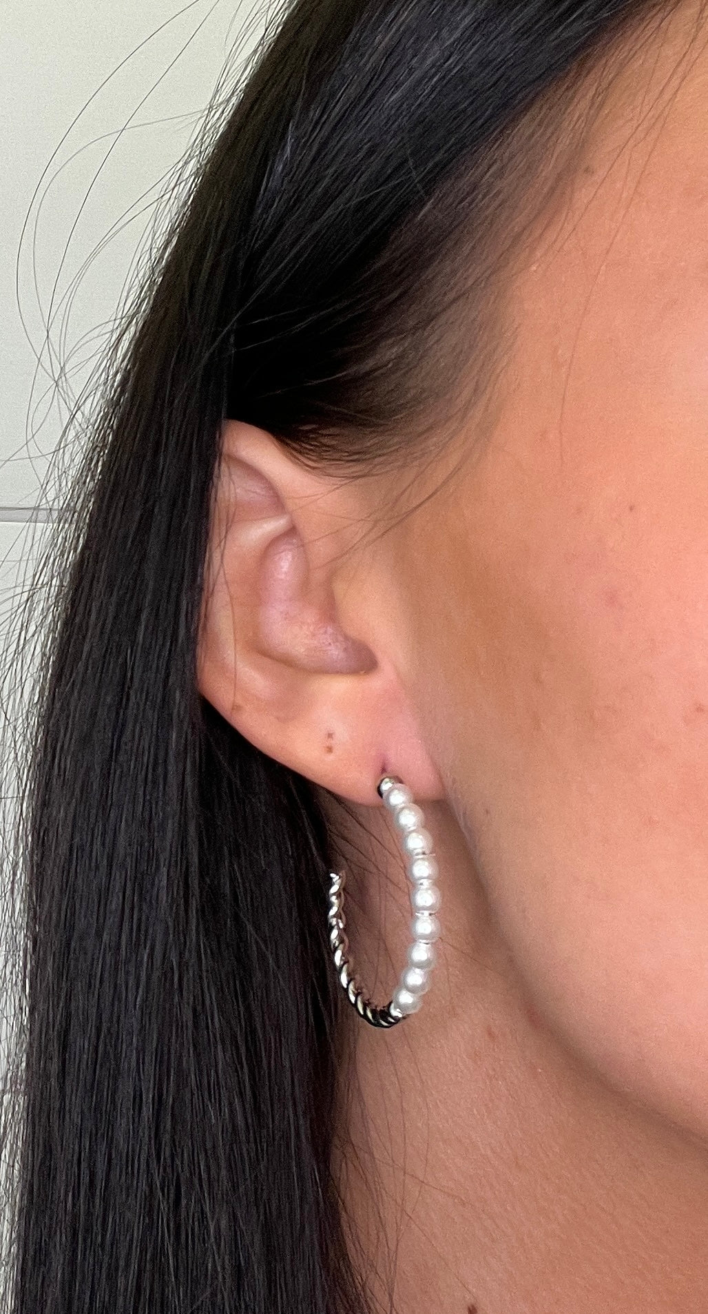 Mabel Silver Hoops-410 Jewelry-Simply Stylish Boutique-Simply Stylish Boutique | Women’s & Kid’s Fashion | Paducah, KY