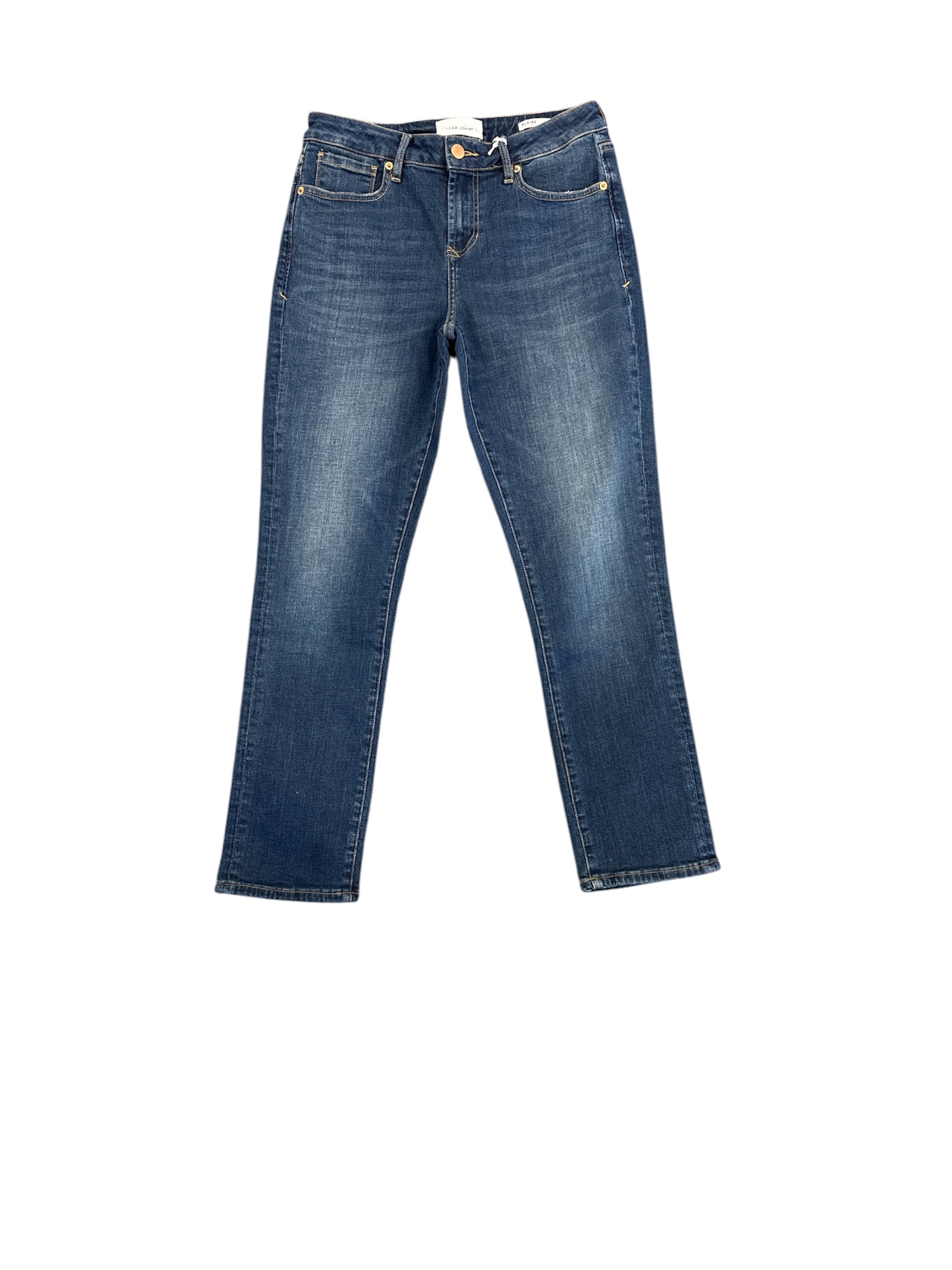Blaire Ankle Slim Straight Jeans-210 Denim-Simply Stylish Boutique-Simply Stylish Boutique | Women’s & Kid’s Fashion | Paducah, KY
