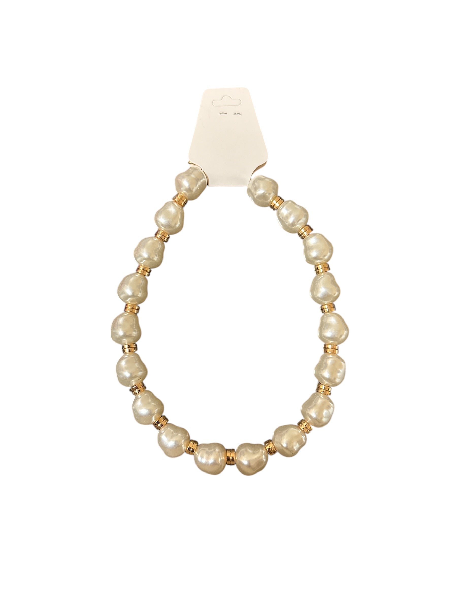 Pearl & Gold Necklace-410 Jewelry-Simply Stylish Boutique-Simply Stylish Boutique | Women’s & Kid’s Fashion | Paducah, KY
