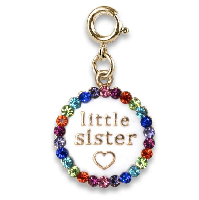 Gold Little Sister Charm-520 Baby & Kids Gifts-high intencity-Simply Stylish Boutique | Women’s & Kid’s Fashion | Paducah, KY