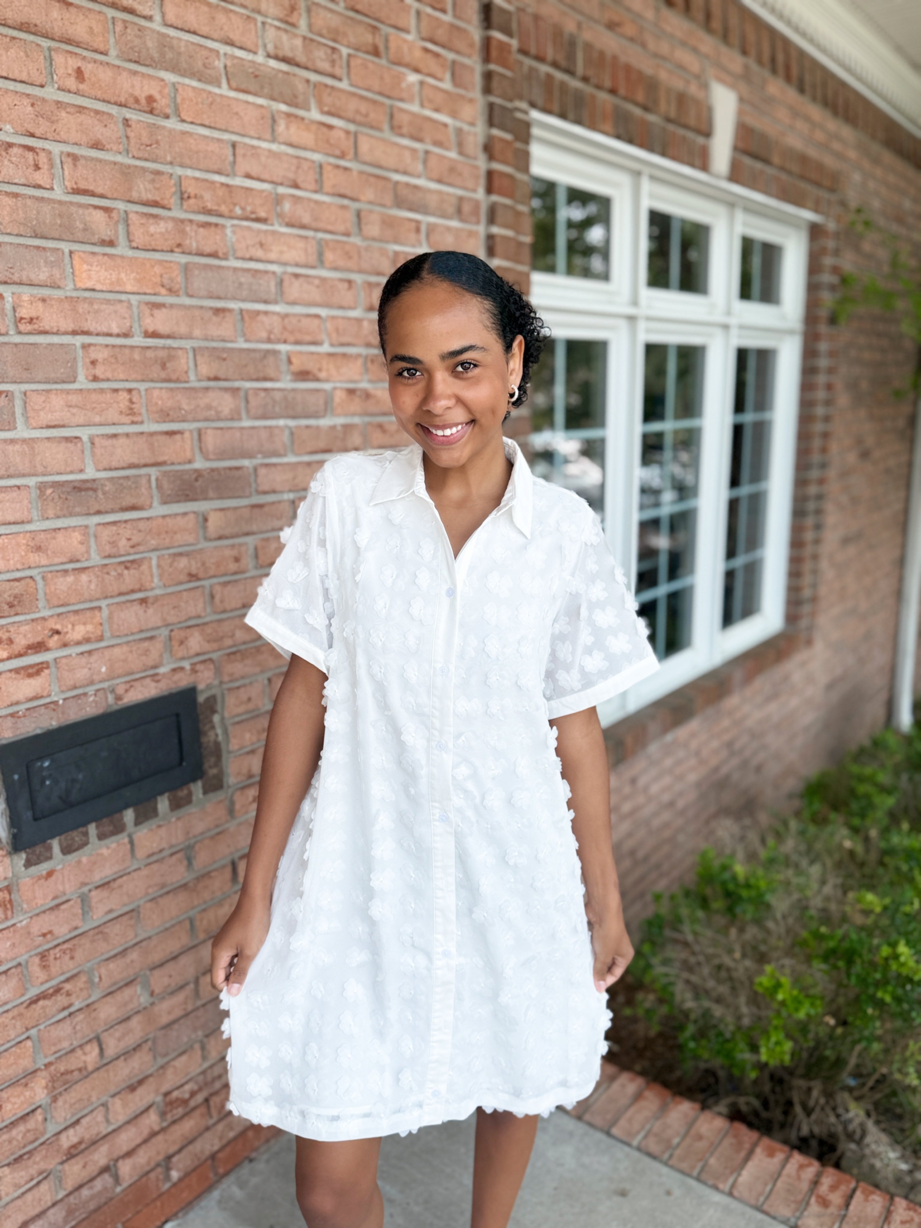 Jalisa Flower Dress-310 Dresses-Simply Stylish Boutique-Simply Stylish Boutique | Women’s & Kid’s Fashion | Paducah, KY