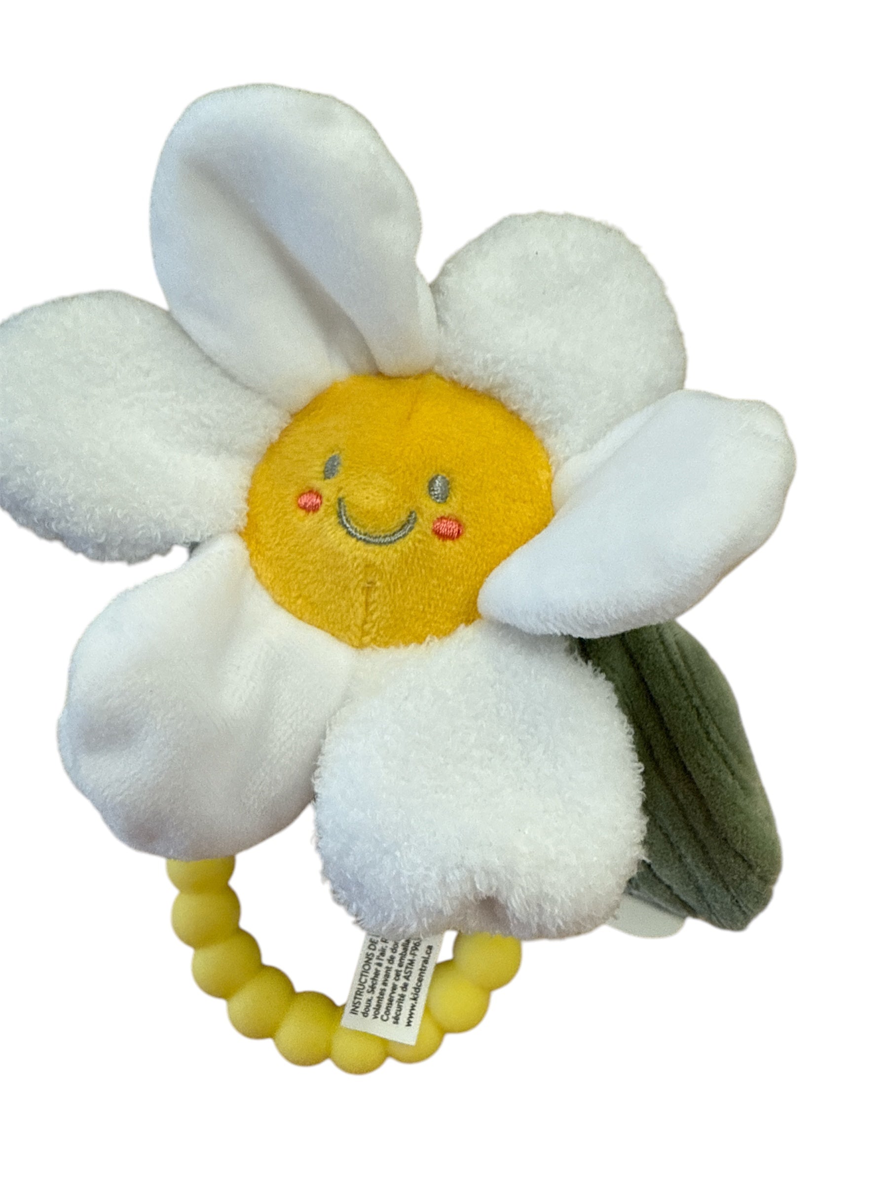 Daisy Teether Rattle-520 Baby & Kids Gifts-Simply Stylish Boutique-Simply Stylish Boutique | Women’s & Kid’s Fashion | Paducah, KY