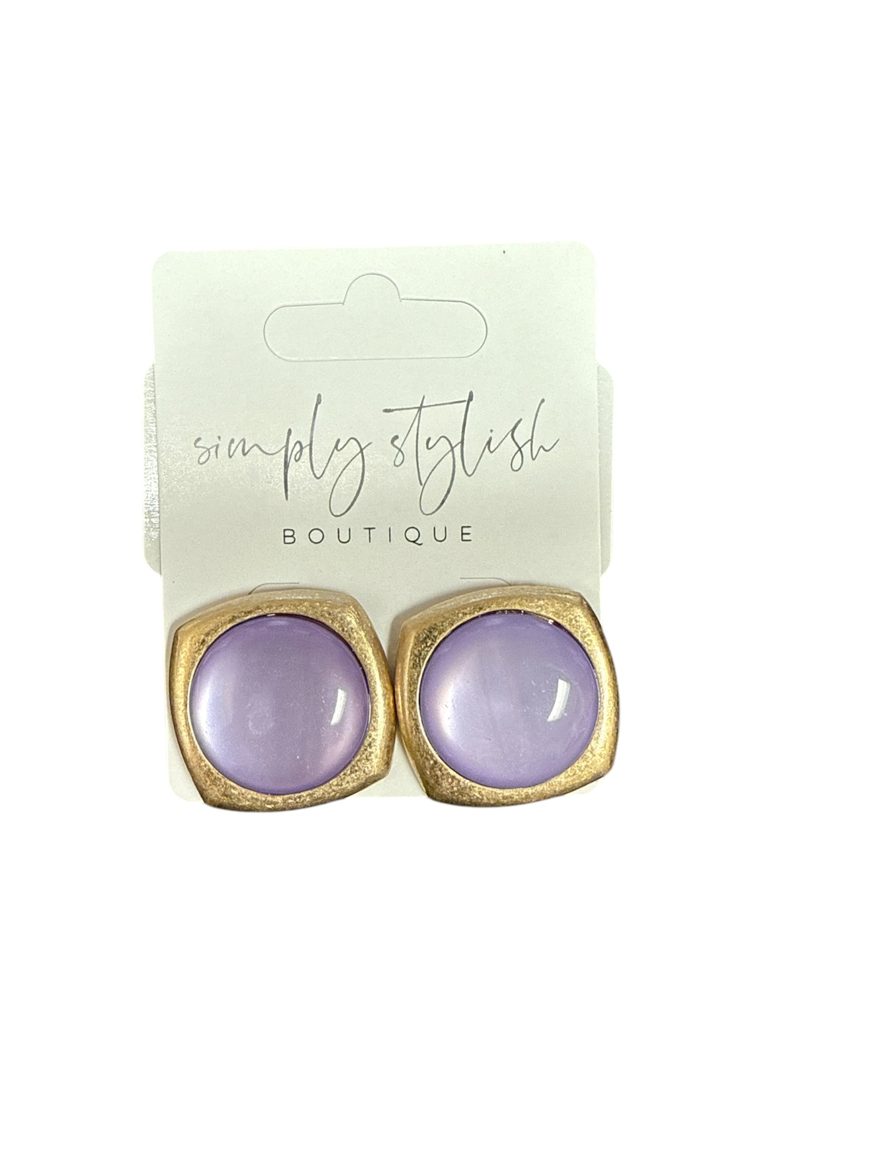 Lavender Hues Earring-410 Jewelry-Simply Stylish Boutique-Simply Stylish Boutique | Women’s & Kid’s Fashion | Paducah, KY