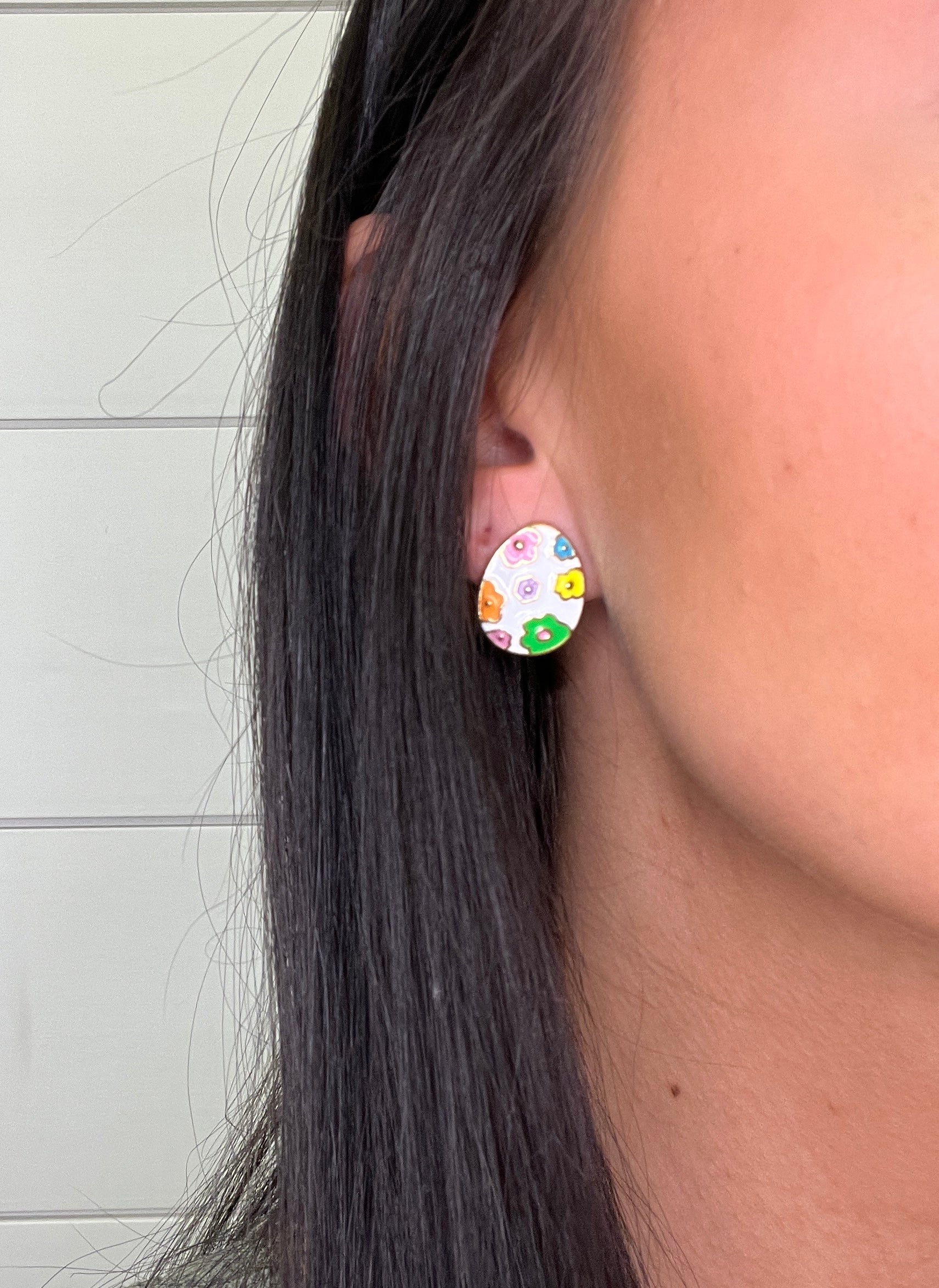 Easter Egg Studs-410 Jewelry-Simply Stylish Boutique-Simply Stylish Boutique | Women’s & Kid’s Fashion | Paducah, KY