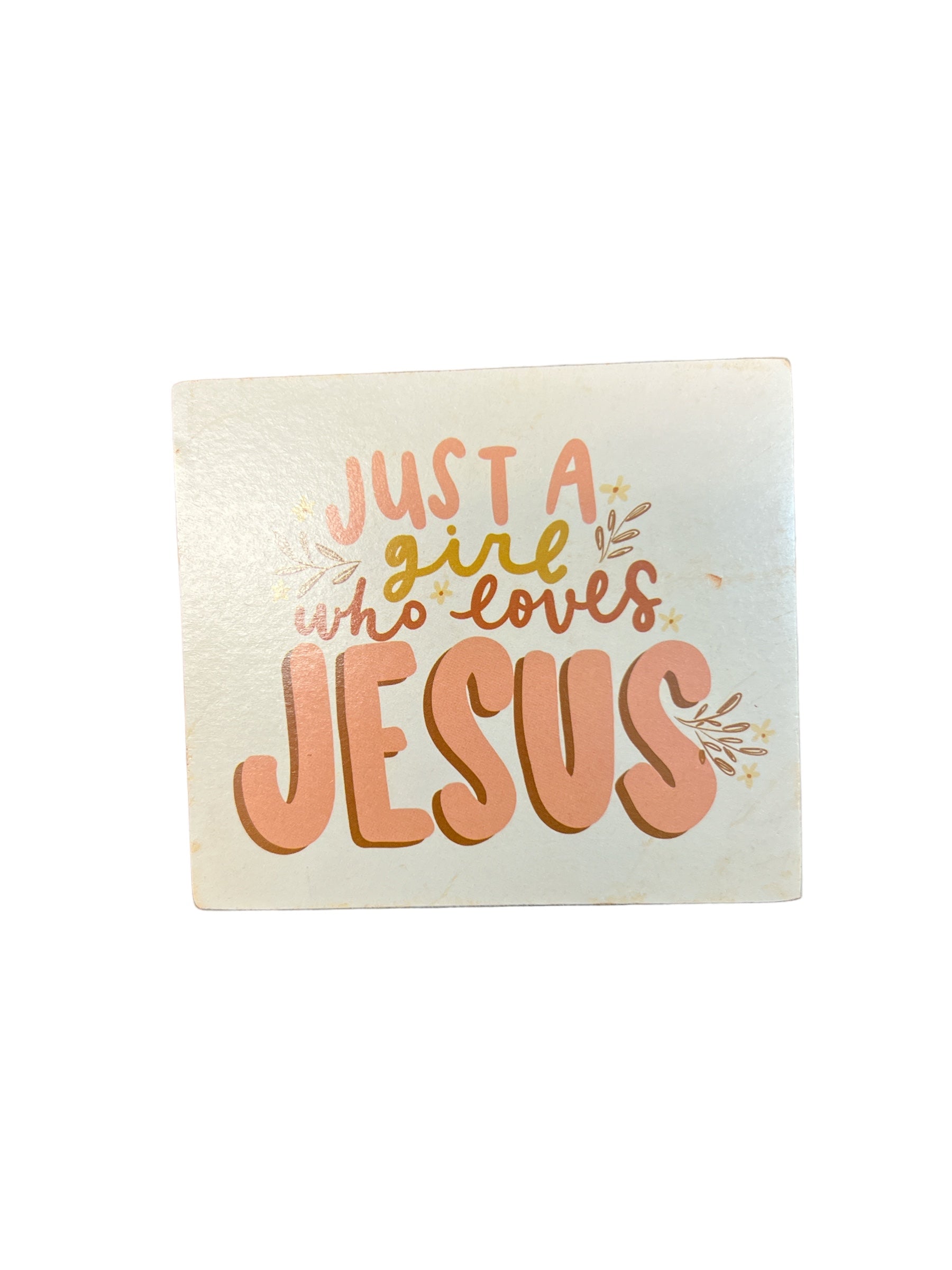 Just A Girl Sign-510 General Gifts-Simply Stylish Boutique-Simply Stylish Boutique | Women’s & Kid’s Fashion | Paducah, KY