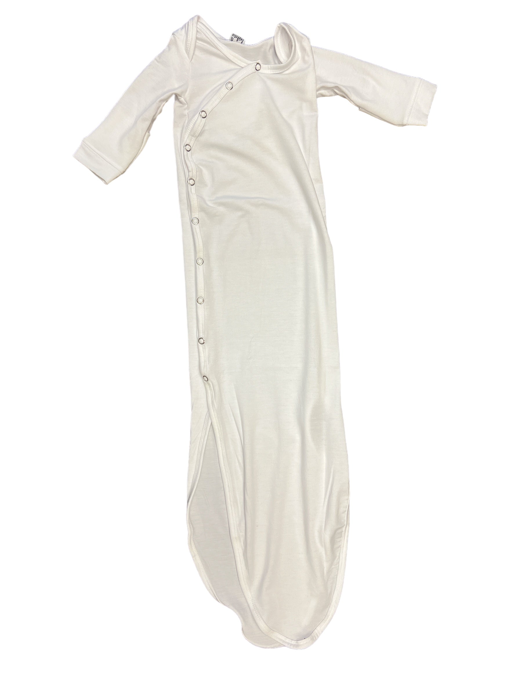 Dove Newborn Knotted Gown-520 Baby & Kids Gifts-Simply Stylish Boutique-Simply Stylish Boutique | Women’s & Kid’s Fashion | Paducah, KY