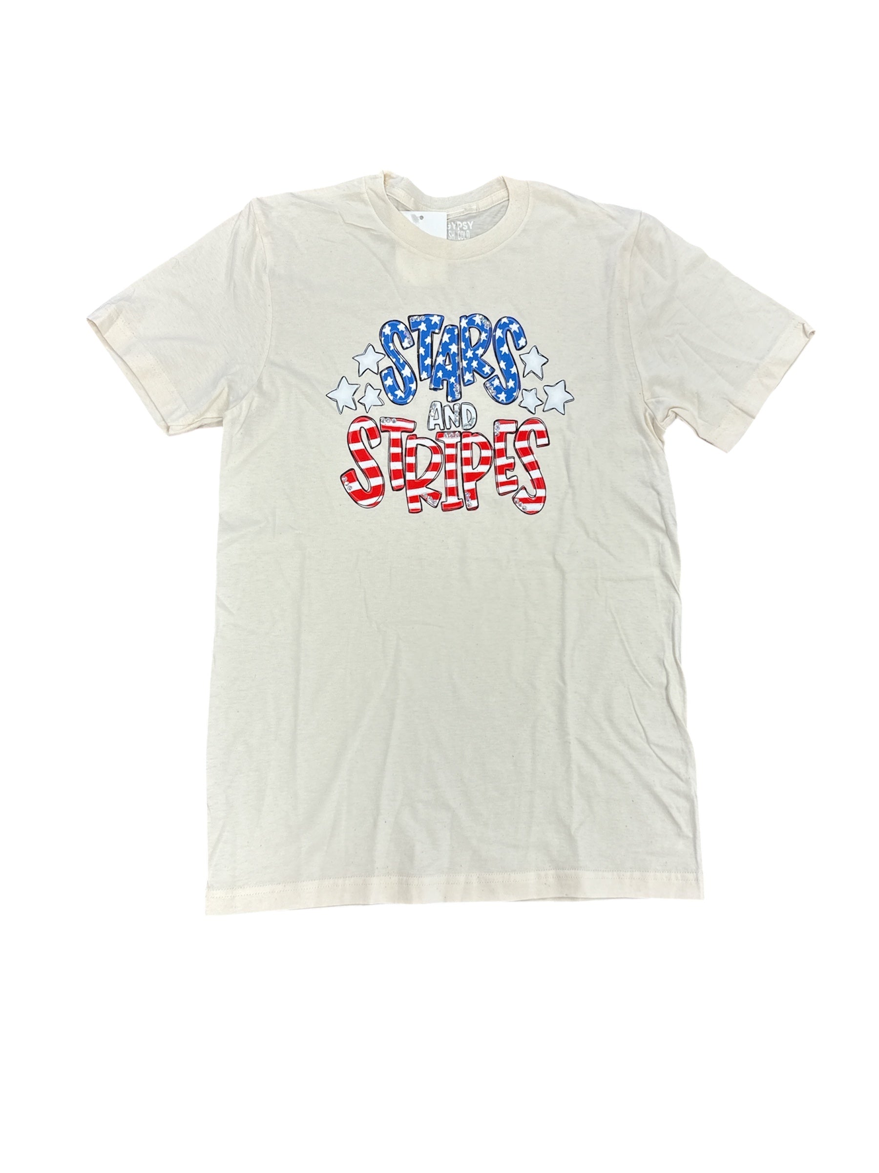 Stars & Stripes Tee-110 Graphic Tee-Simply Stylish Boutique-Simply Stylish Boutique | Women’s & Kid’s Fashion | Paducah, KY