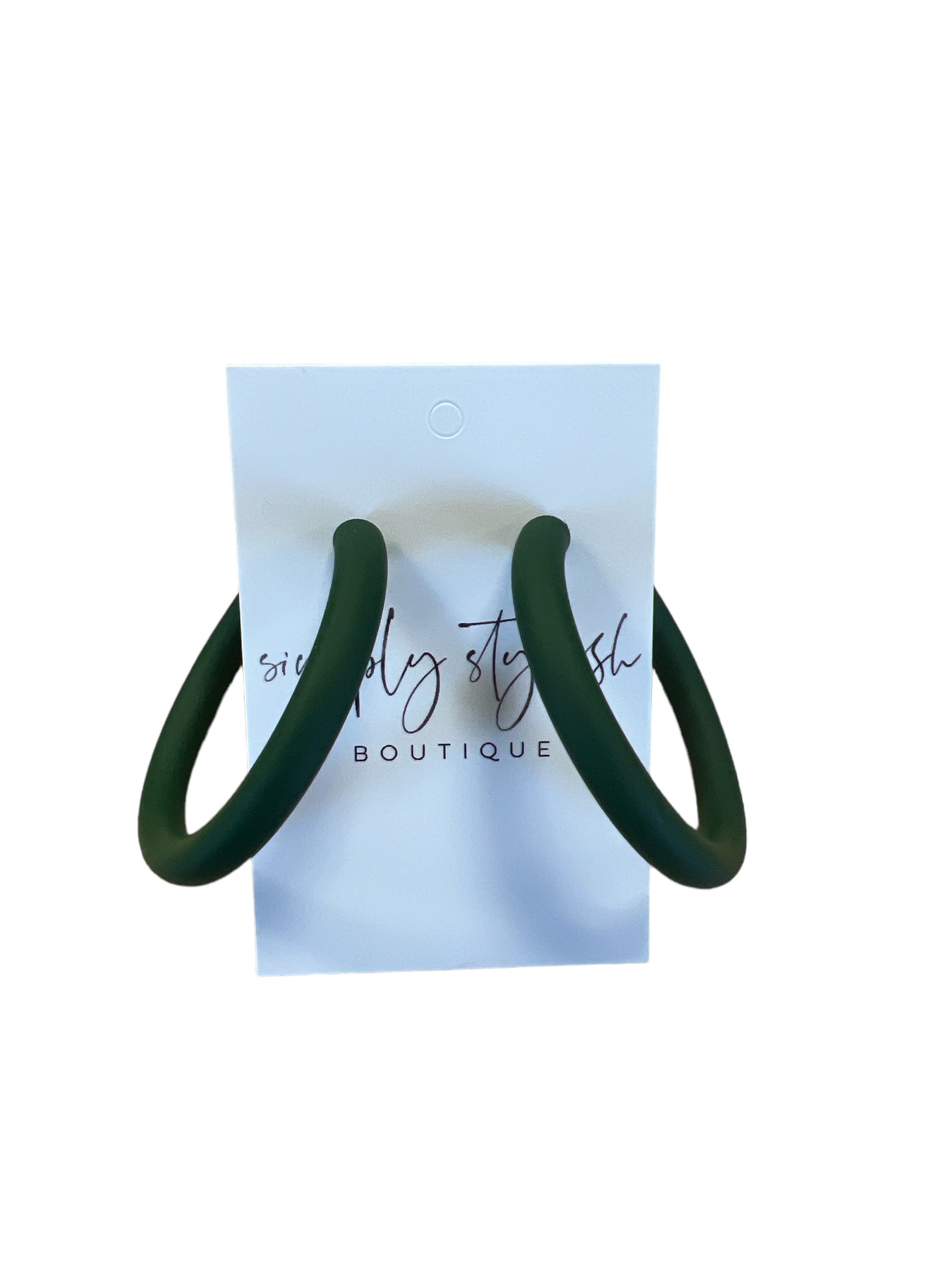 Color Hoops-410 Jewelry-Simply Stylish Boutique-Simply Stylish Boutique | Women’s & Kid’s Fashion | Paducah, KY