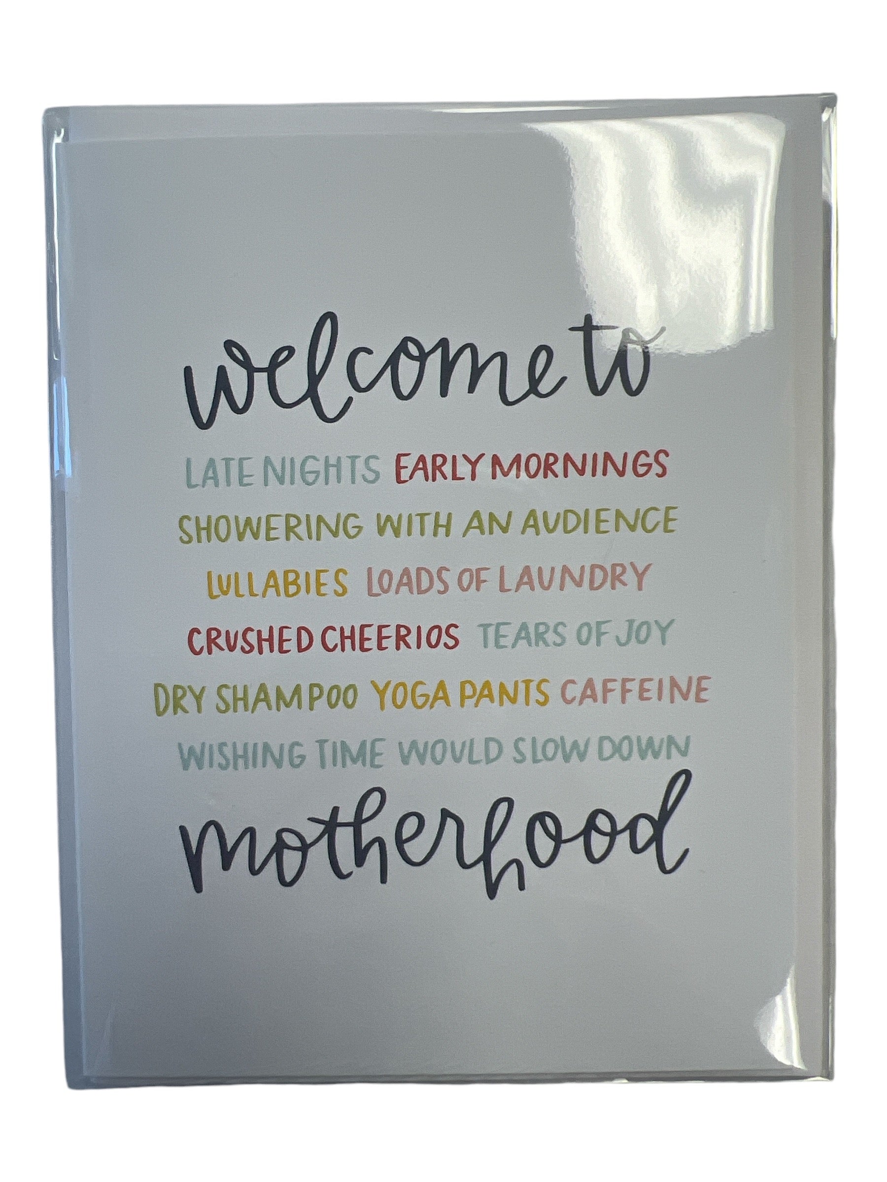 Welcome To Motherhood Card-510 General Gifts-Simply Stylish Boutique-Simply Stylish Boutique | Women’s & Kid’s Fashion | Paducah, KY