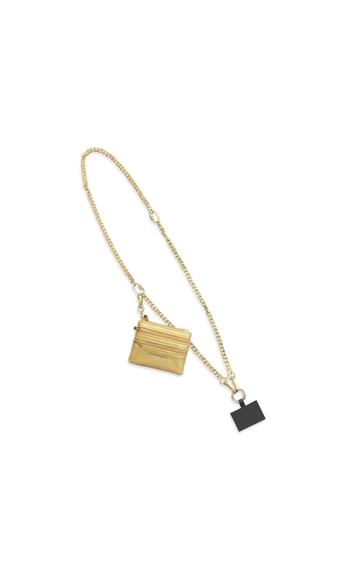 Clip & Go Double Link Chain Pouch-420 Bags & Totes-save the girls-Simply Stylish Boutique | Women’s & Kid’s Fashion | Paducah, KY