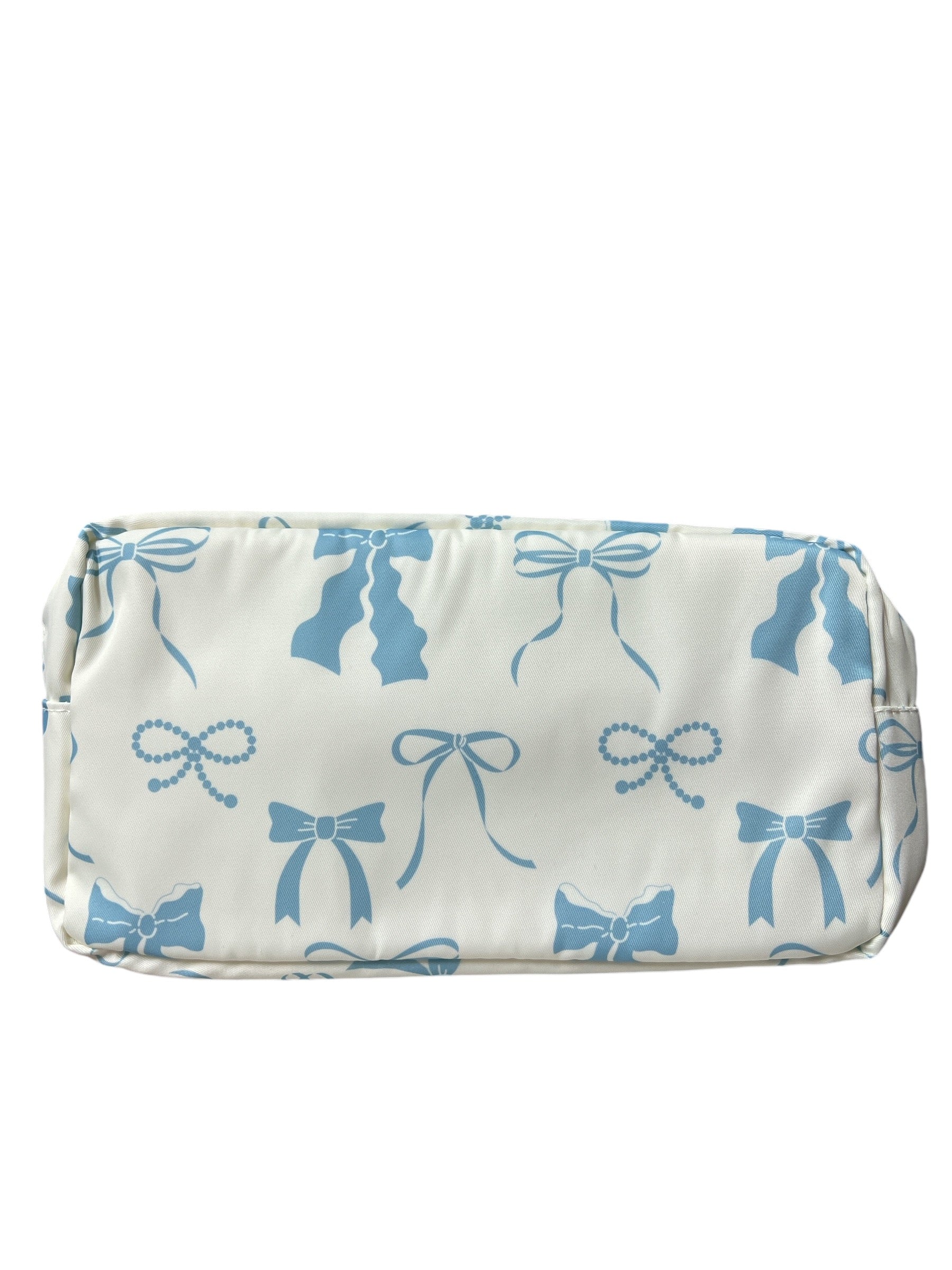 Blue Bow Cosmetic Bag-420 Bags & Totes-Faire-Simply Stylish Boutique | Women’s & Kid’s Fashion | Paducah, KY