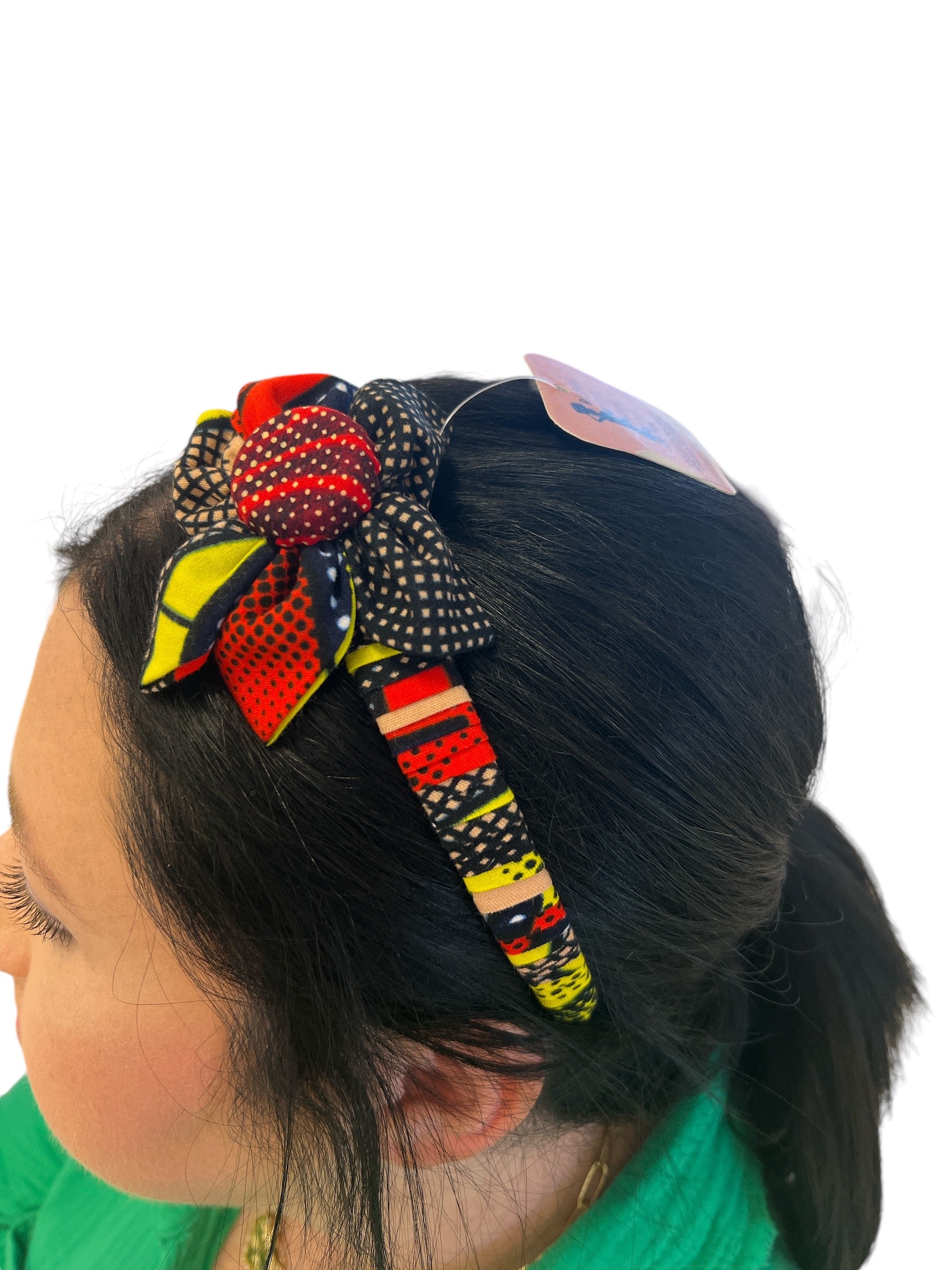 Fabric Headband w/Flower-430 Hats & Hair-beyond uganda-Simply Stylish Boutique | Women’s & Kid’s Fashion | Paducah, KY