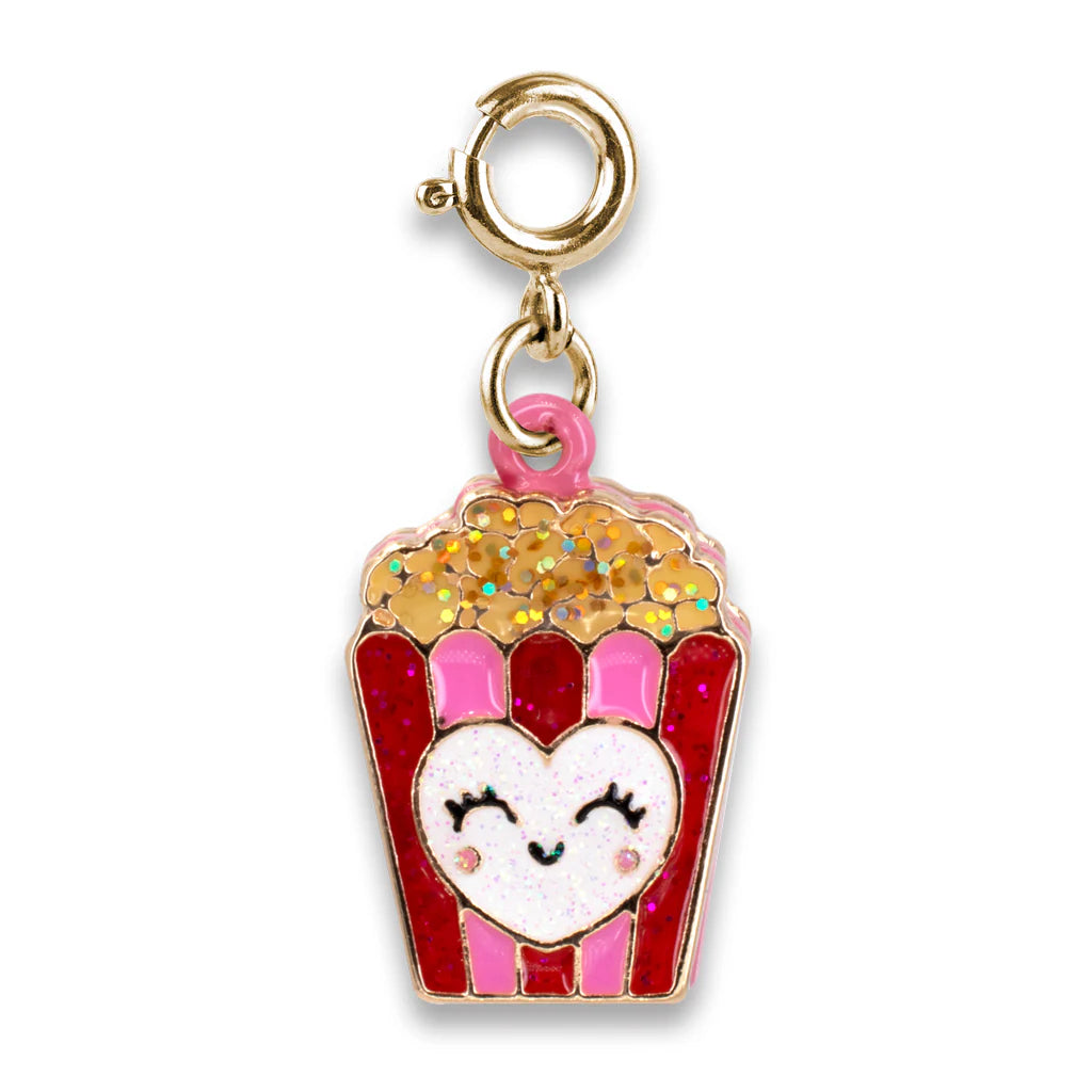 Gold Glitter Popcorn Charm-520 Baby & Kids Gifts-high intencity-Simply Stylish Boutique | Women’s & Kid’s Fashion | Paducah, KY