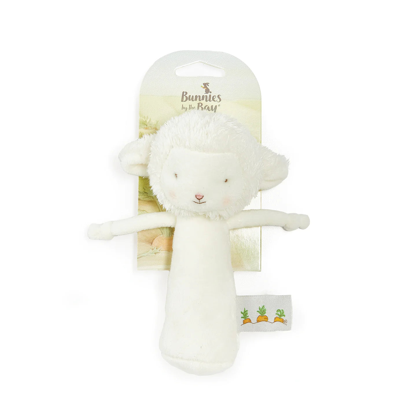 Friendly Chime White Lamb-520 Baby & Kids Gifts-Simply Stylish Boutique-Simply Stylish Boutique | Women’s & Kid’s Fashion | Paducah, KY