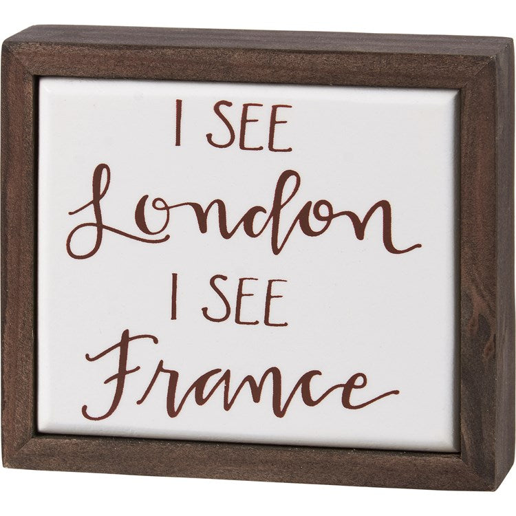 I See London Box Sign-510 General Gifts-Simply Stylish Boutique-Simply Stylish Boutique | Women’s & Kid’s Fashion | Paducah, KY