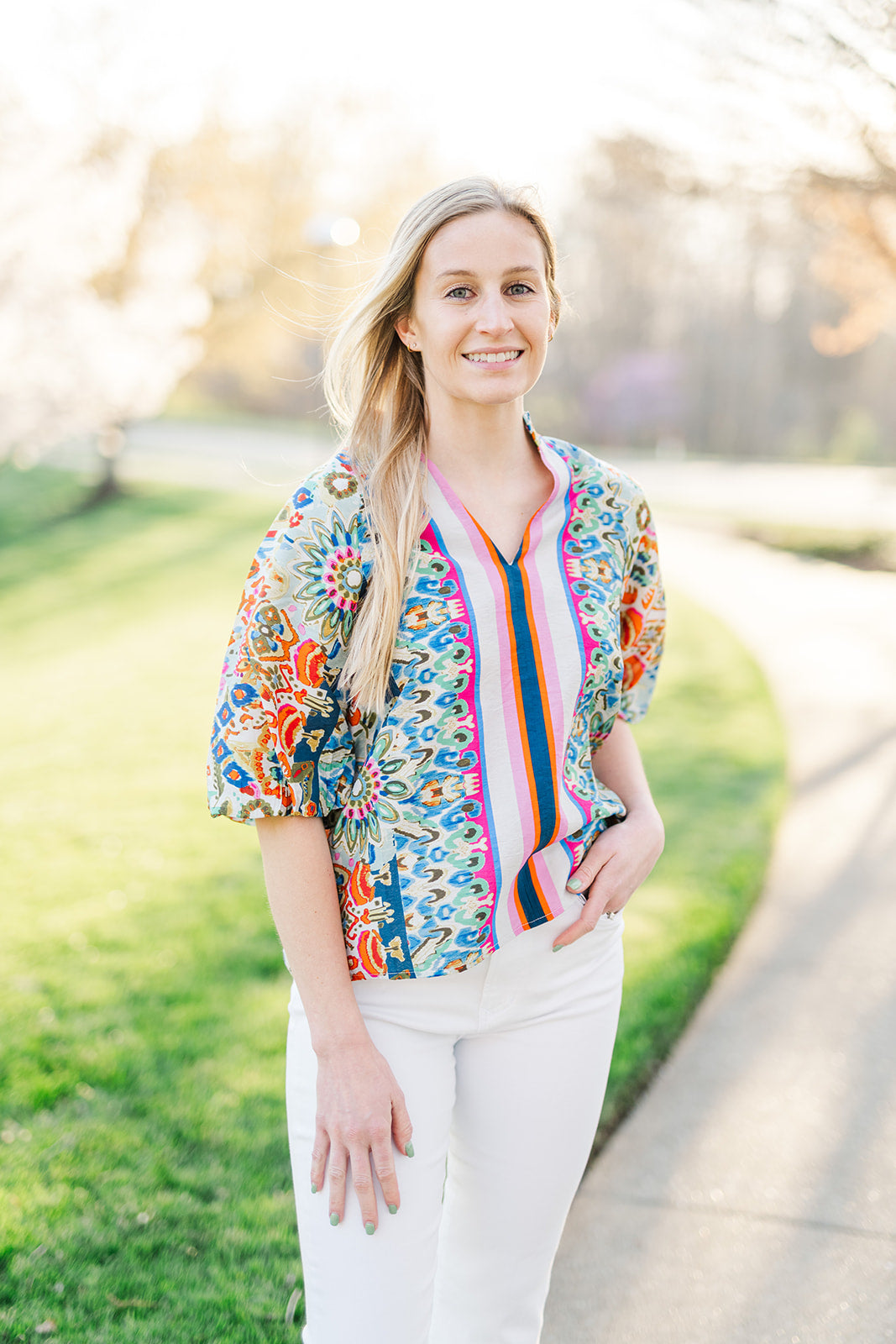 Lynn Top-130 Dressy Tops & Blouses-Simply Stylish Boutique-Simply Stylish Boutique | Women’s & Kid’s Fashion | Paducah, KY