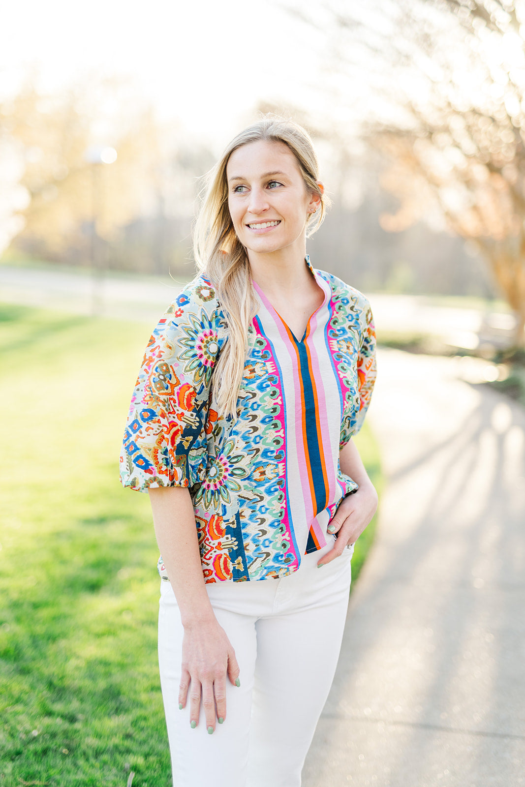 Lynn Top-130 Dressy Tops & Blouses-Simply Stylish Boutique-Simply Stylish Boutique | Women’s & Kid’s Fashion | Paducah, KY