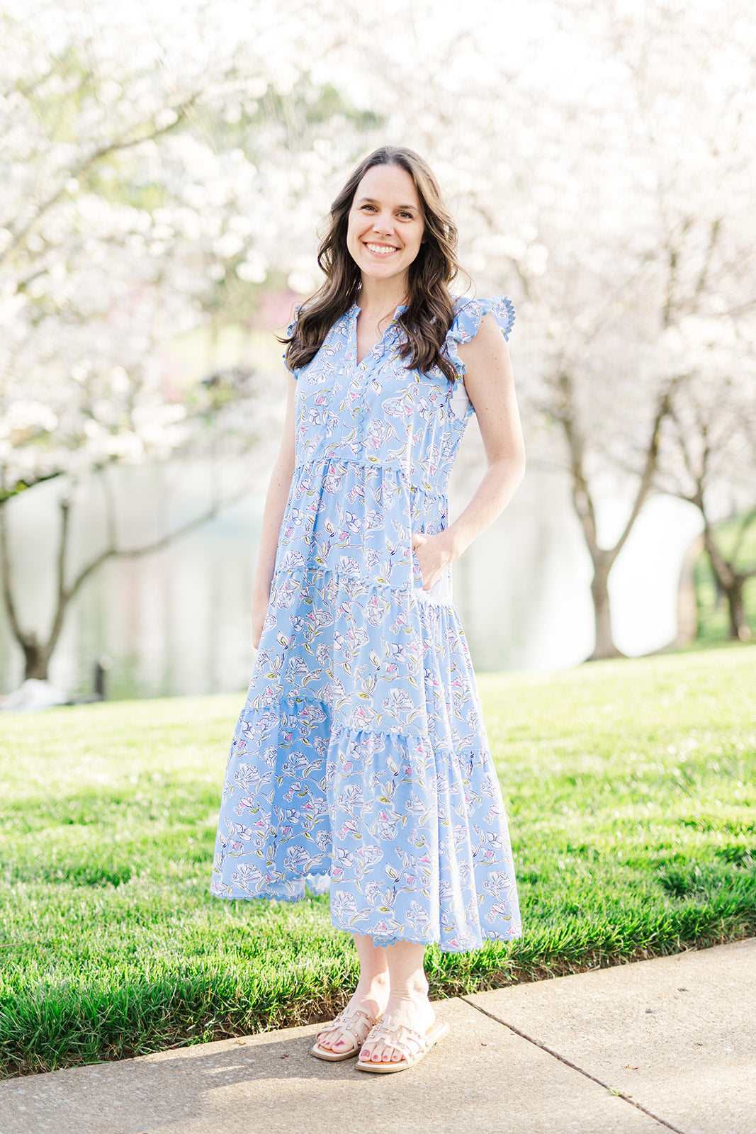 Pretty Petals Kari Dress-310 Dresses-Simply Stylish Boutique-Simply Stylish Boutique | Women’s & Kid’s Fashion | Paducah, KY