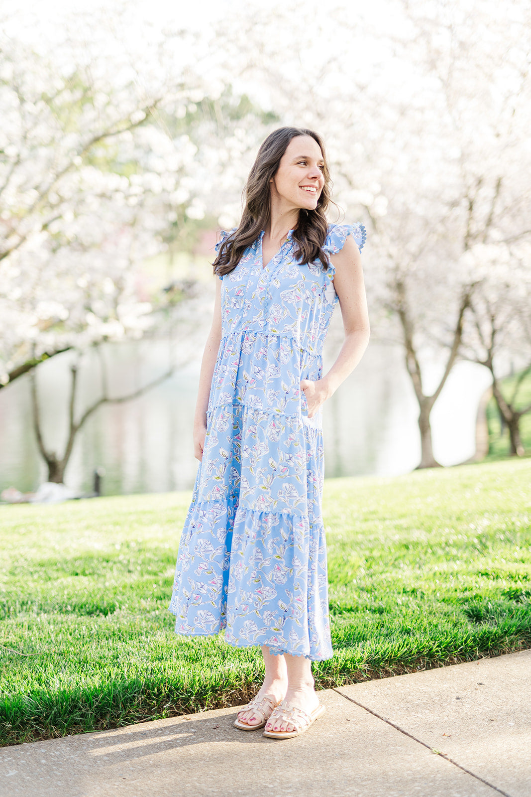 Pretty Petals Kari Dress-310 Dresses-Simply Stylish Boutique-Simply Stylish Boutique | Women’s & Kid’s Fashion | Paducah, KY