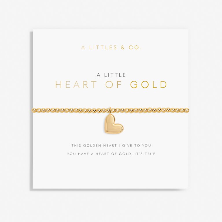 Heart of Gold Bracelet-410 Jewelry-a littles & co-Simply Stylish Boutique | Women’s & Kid’s Fashion | Paducah, KY