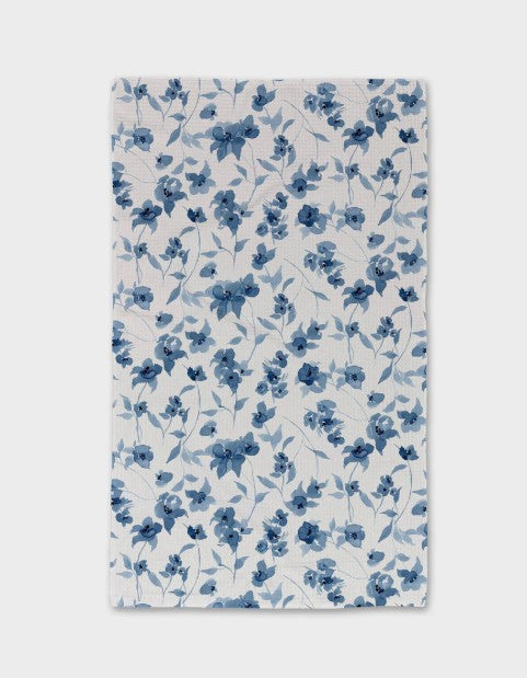 Blue Floral Luxe Hand Towel-510 General Gifts-Simply Stylish Boutique-Simply Stylish Boutique | Women’s & Kid’s Fashion | Paducah, KY