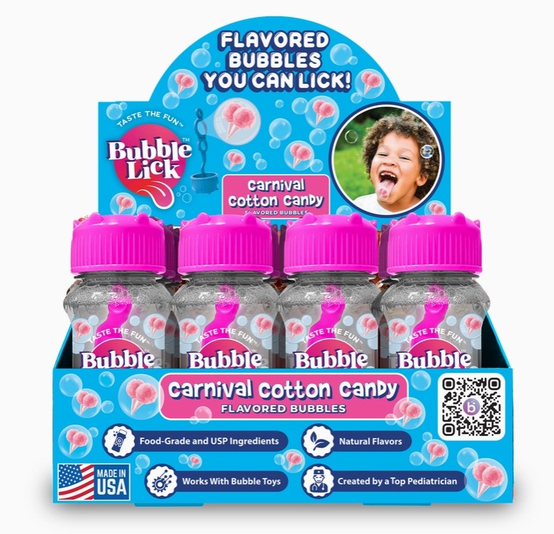 Bubblelick Cotton Candy Bubbles-520 Baby & Kids Gifts-Simply Stylish Boutique-Simply Stylish Boutique | Women’s & Kid’s Fashion | Paducah, KY