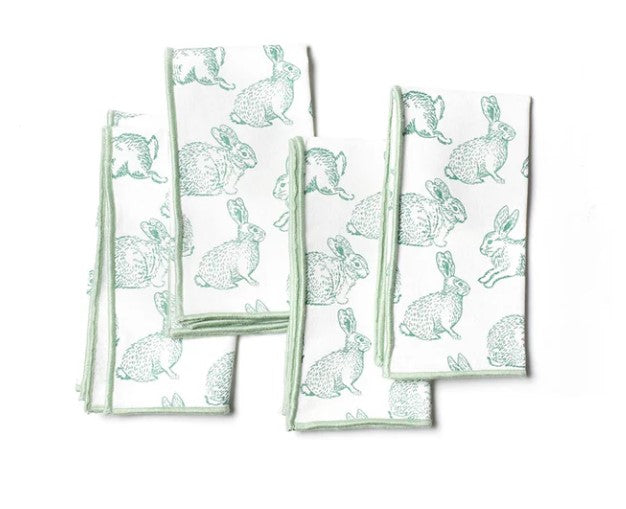 Rabbit Sage Napkin Set-540 Holiday/Seasonal-Simply Stylish Boutique-Simply Stylish Boutique | Women’s & Kid’s Fashion | Paducah, KY