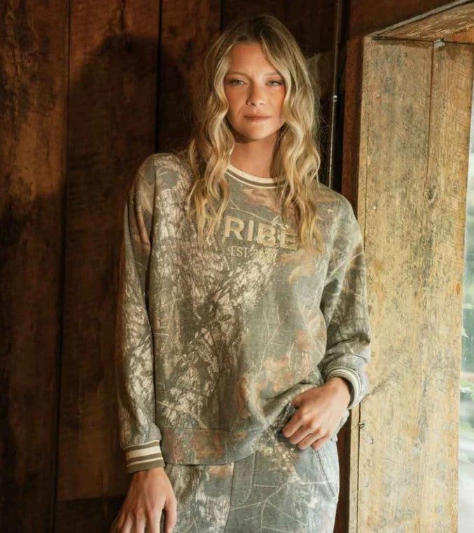 Butter Field Crew-140 Sweaters, Cardigans & Sweatshirts-Simply Stylish Boutique-Simply Stylish Boutique | Women’s & Kid’s Fashion | Paducah, KY