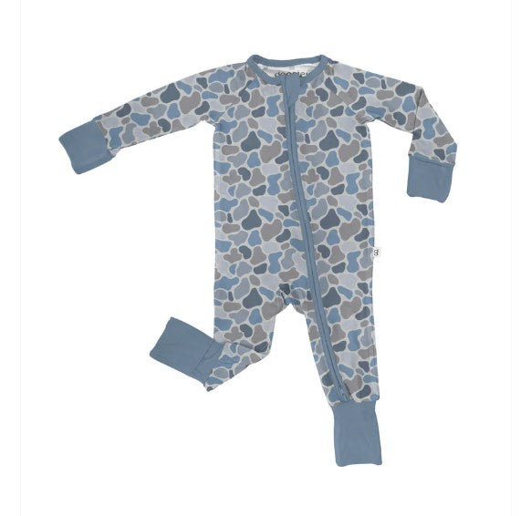 Watercolor Camo Zip PJ-520 Baby & Kids Gifts-Simply Stylish Boutique-Simply Stylish Boutique | Women’s & Kid’s Fashion | Paducah, KY