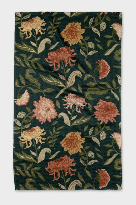 Chrysanthemums In November Tea Towel-510 General Gifts-Simply Stylish Boutique-Simply Stylish Boutique | Women’s & Kid’s Fashion | Paducah, KY