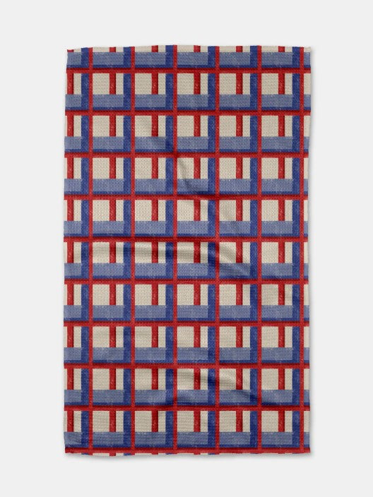 Cielo Grid Kitchen Tea Towel-510 General Gifts-Simply Stylish Boutique-Simply Stylish Boutique | Women’s & Kid’s Fashion | Paducah, KY