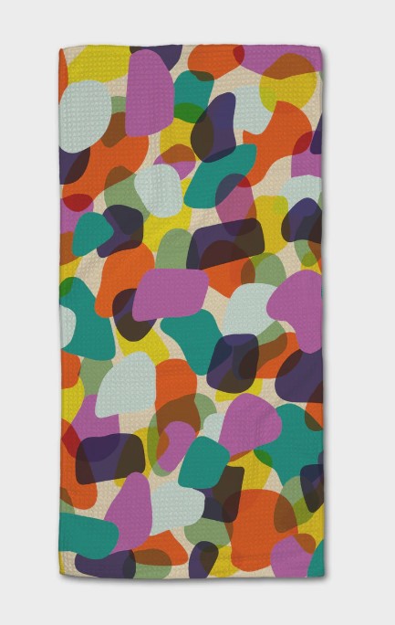 Colorful Pebbles Tea Towel-510 General Gifts-Simply Stylish Boutique-Simply Stylish Boutique | Women’s & Kid’s Fashion | Paducah, KY