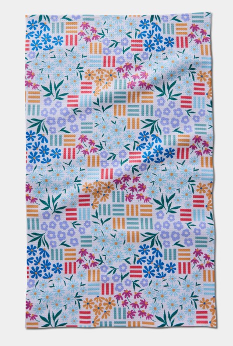 Floral Garden Tea Towel-510 General Gifts-Simply Stylish Boutique-Simply Stylish Boutique | Women’s & Kid’s Fashion | Paducah, KY