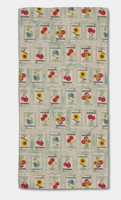Flower Seed Packs Bar Towel-510 General Gifts-Simply Stylish Boutique-Simply Stylish Boutique | Women’s & Kid’s Fashion | Paducah, KY