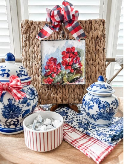Mini Geraniums Print-510 General Gifts-Simply Stylish Boutique-Simply Stylish Boutique | Women’s & Kid’s Fashion | Paducah, KY