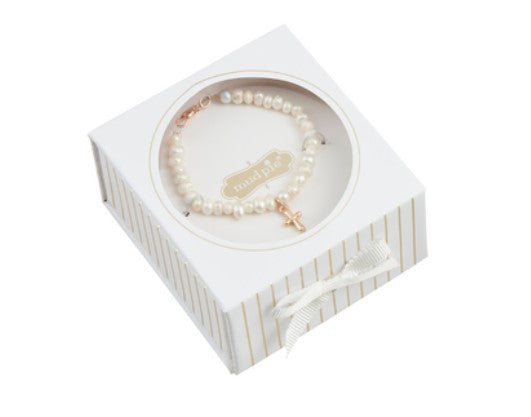 Boxed Cross Bracelet-520 Baby & Kids Gifts-Simply Stylish Boutique-Simply Stylish Boutique | Women’s & Kid’s Fashion | Paducah, KY