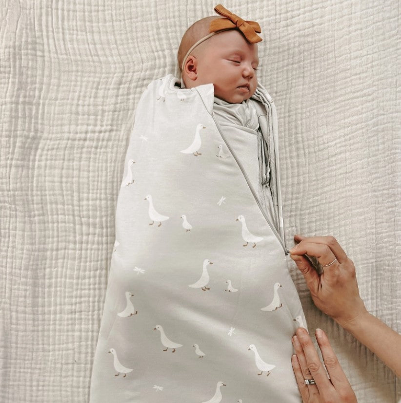Goose Swaddle-520 Baby & Kids Gifts-Simply Stylish Boutique-Simply Stylish Boutique | Women’s & Kid’s Fashion | Paducah, KY