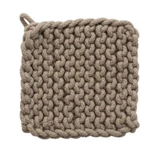 Cotton Crocheted Pot Holder-510 General Gifts-Simply Stylish Boutique-Simply Stylish Boutique | Women’s & Kid’s Fashion | Paducah, KY