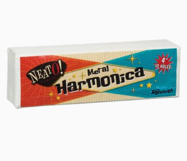 Neato! 4" Metal Harmonica-520 Baby & Kids Gifts-Simply Stylish Boutique-Simply Stylish Boutique | Women’s & Kid’s Fashion | Paducah, KY