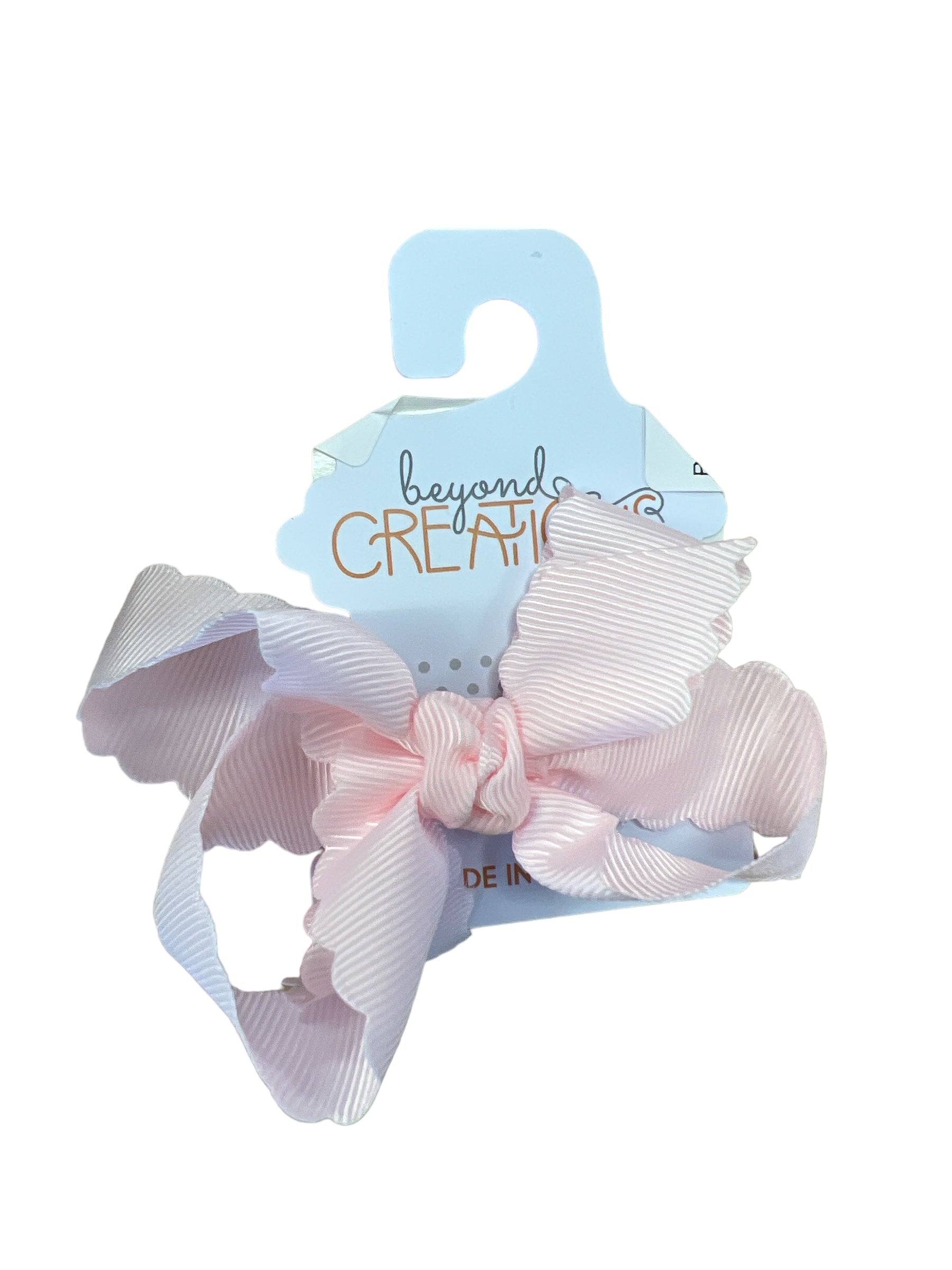 Scalloped Edge Ribbon Bow-520 Baby & Kids Gifts-Simply Stylish Boutique-Simply Stylish Boutique | Women’s & Kid’s Fashion | Paducah, KY